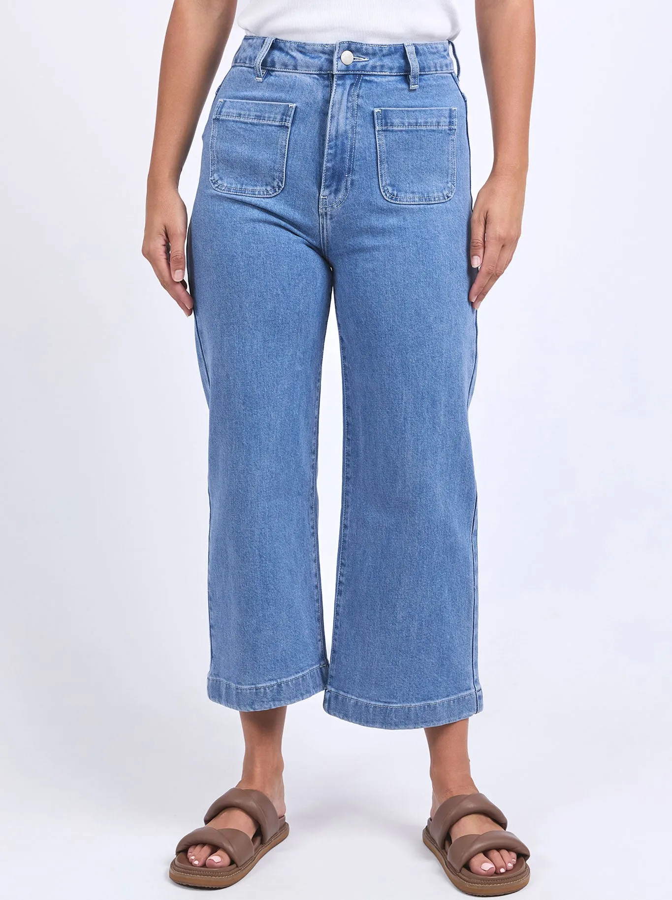 FOXWOOD SARAH CROP JEAN sold by ENNI