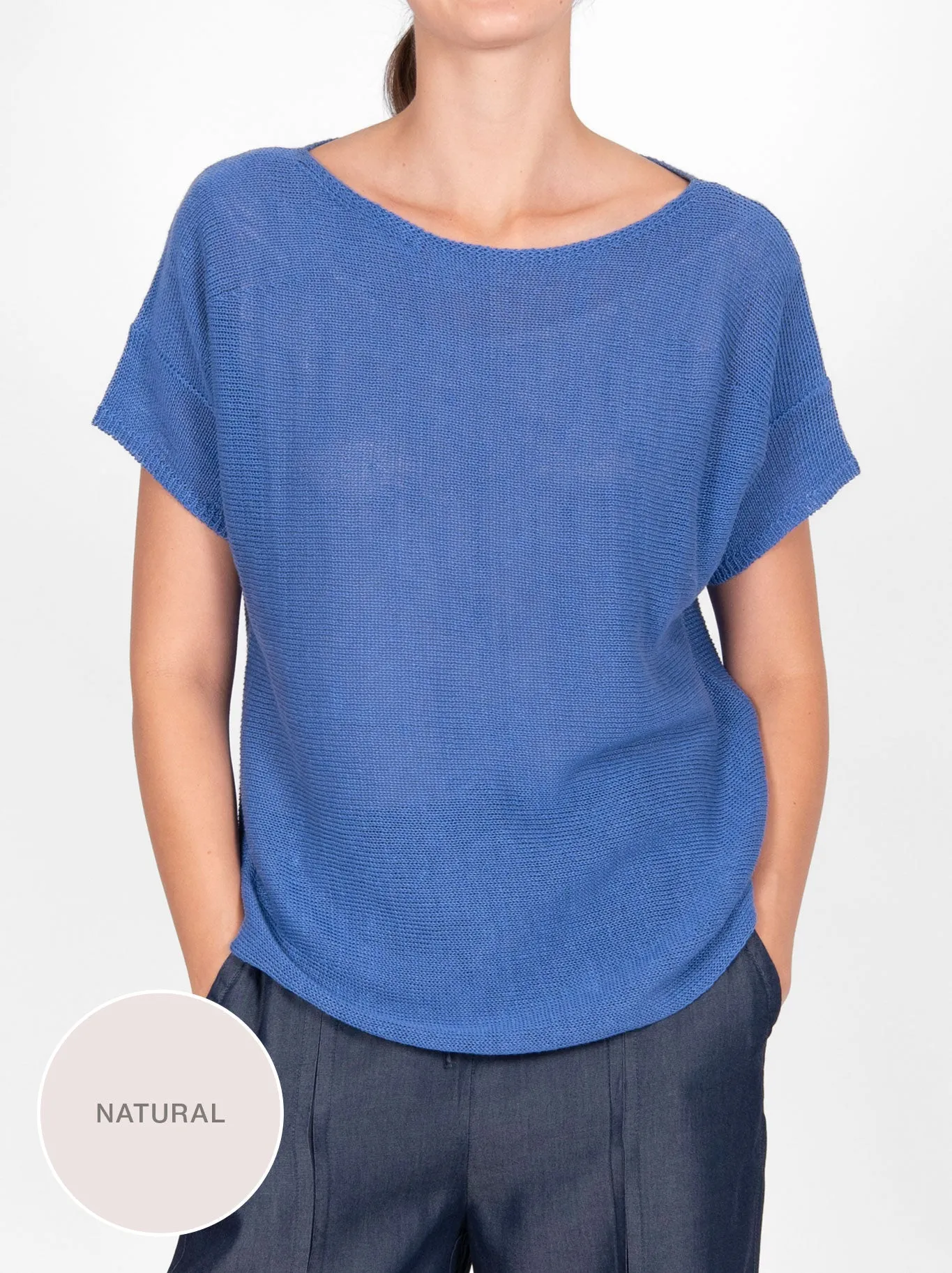 BRIDGE & LORD HORIZONTAL KNIT TOP sold by ENNI