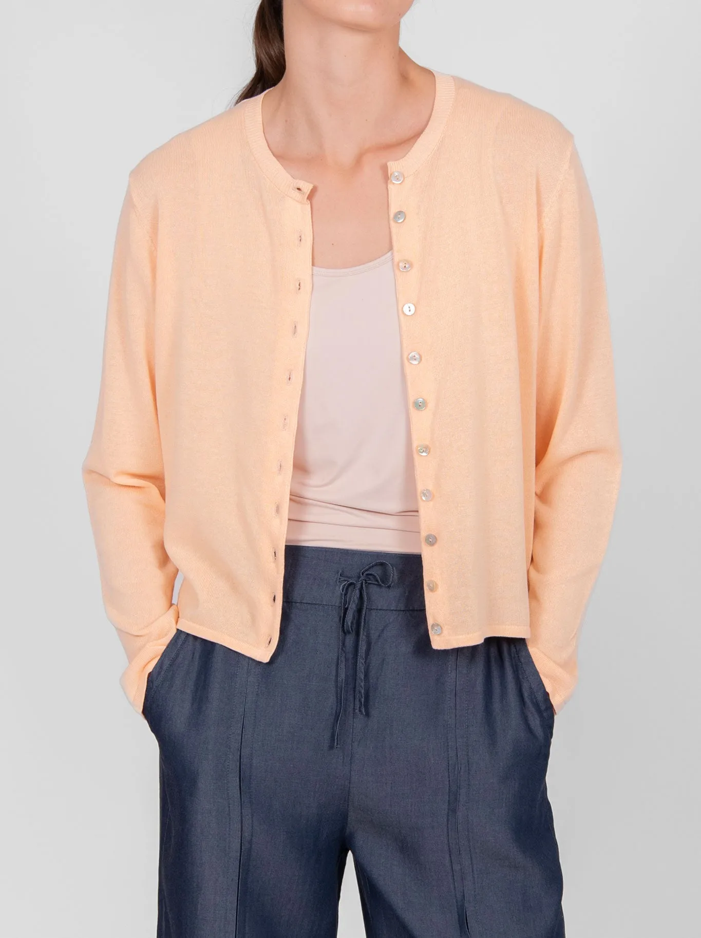 BRIDGE & LORD CURVED HEM CARDI sold by ENNI product image thumbnail 4