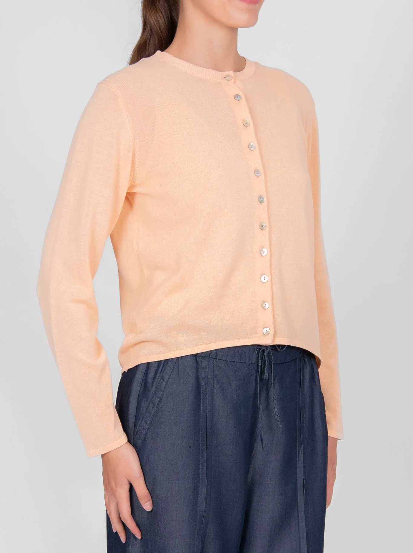 BRIDGE & LORD CURVED HEM CARDI sold by ENNI product image thumbnail 5