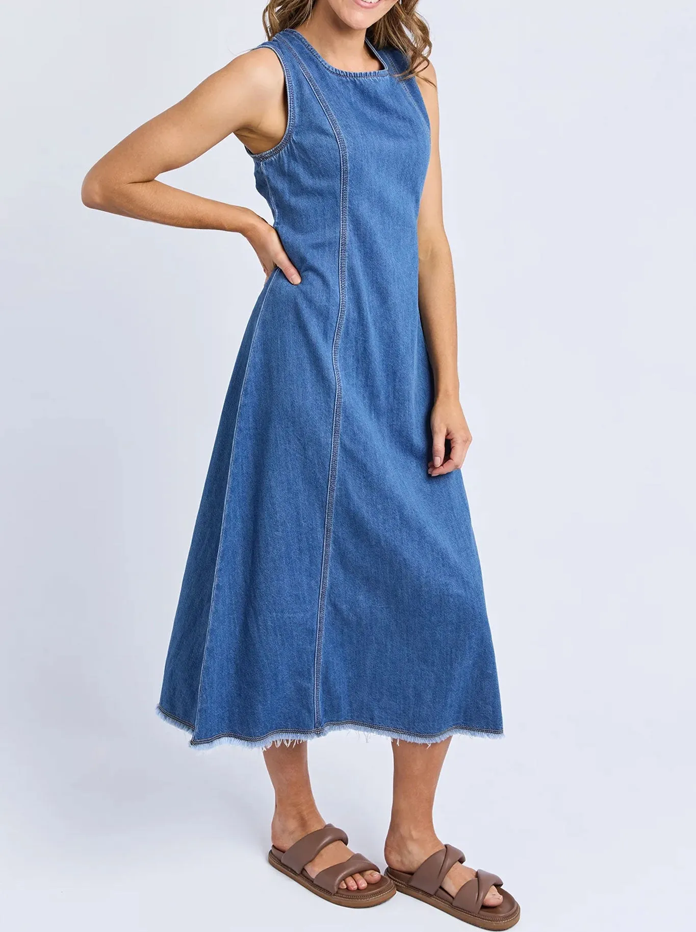 FOXWOOD SOLENE DENIM DRESS sold by ENNI product image thumbnail 2