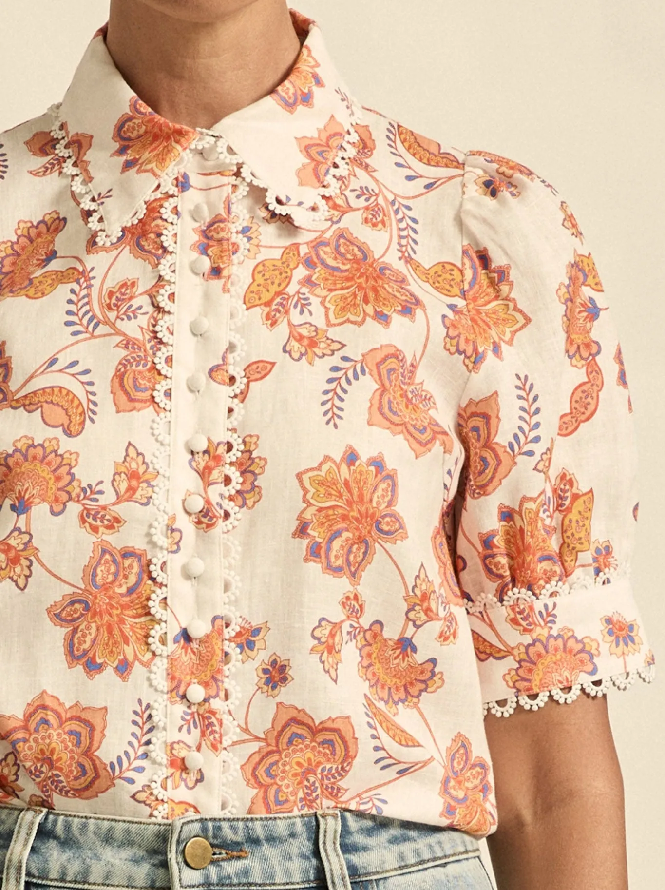ZOE KRATZMANN TETHER PRINTED TOP sold by ENNI product image thumbnail 3