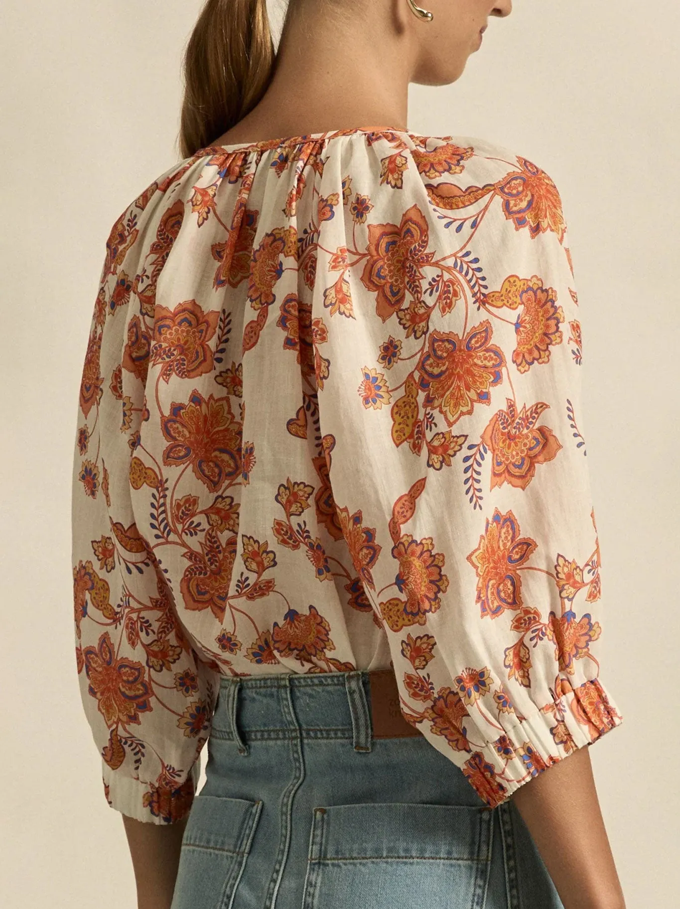 ZOE KRATZMANN TRANQUIL PRINTED TOP sold by ENNI product image thumbnail 4