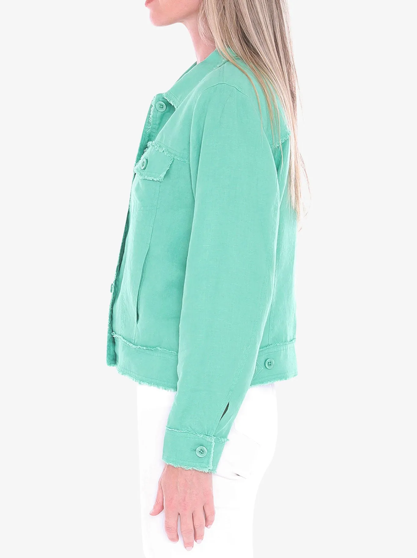 JUMP RAW EDGE JACKET sold by ENNI product image thumbnail 2