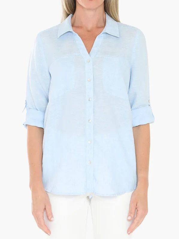 JUMP TWO POCKET LONG SLEEVE SHIRT sold by ENNI