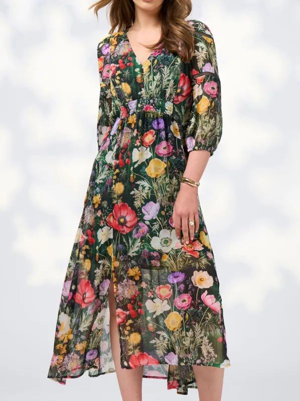 LOOBIE'S STORY LOOKING GLASS MIDI DRESS sold by ENNI