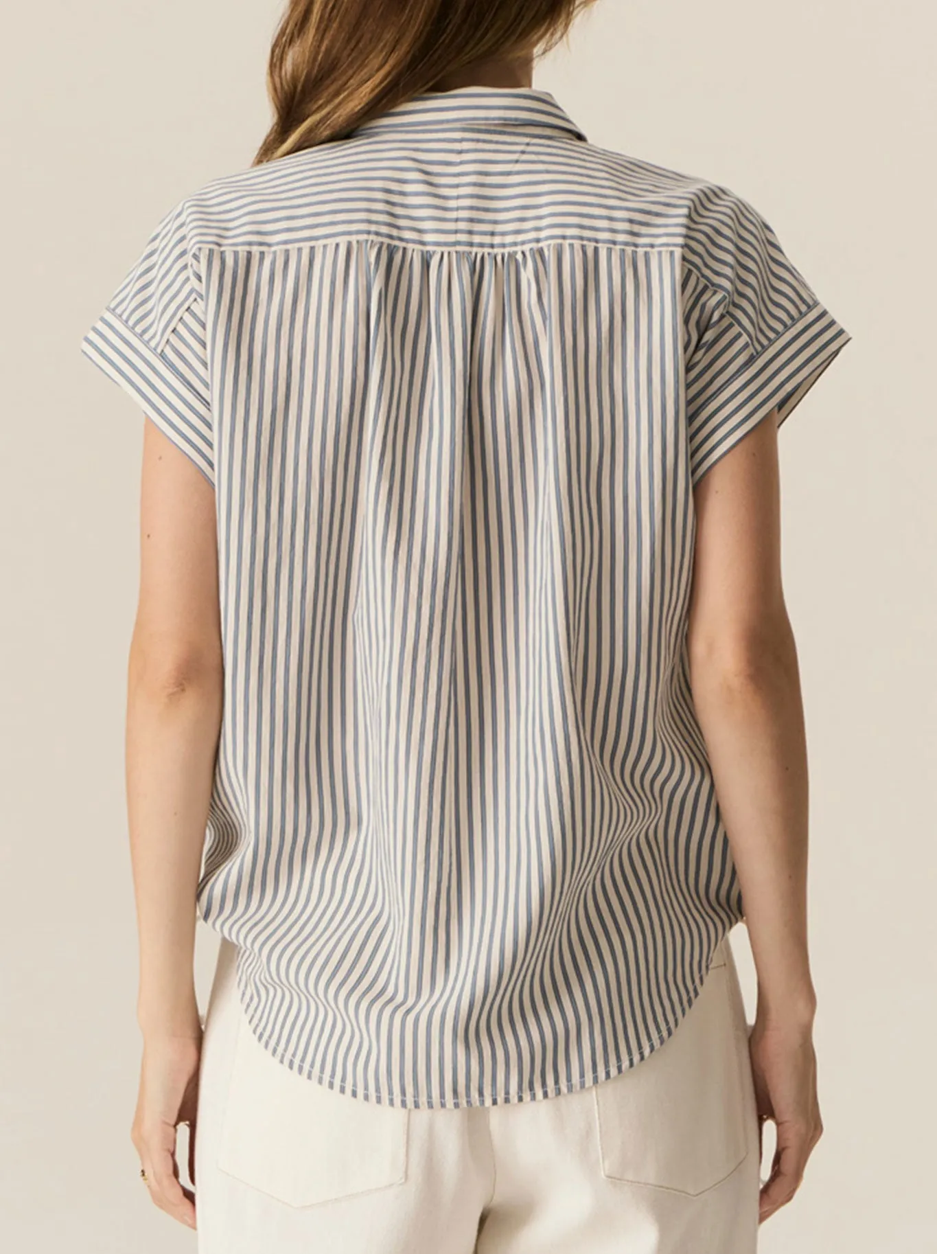 POL VIRA CAP SLEEVE SHIRT sold by ENNI product image thumbnail 4