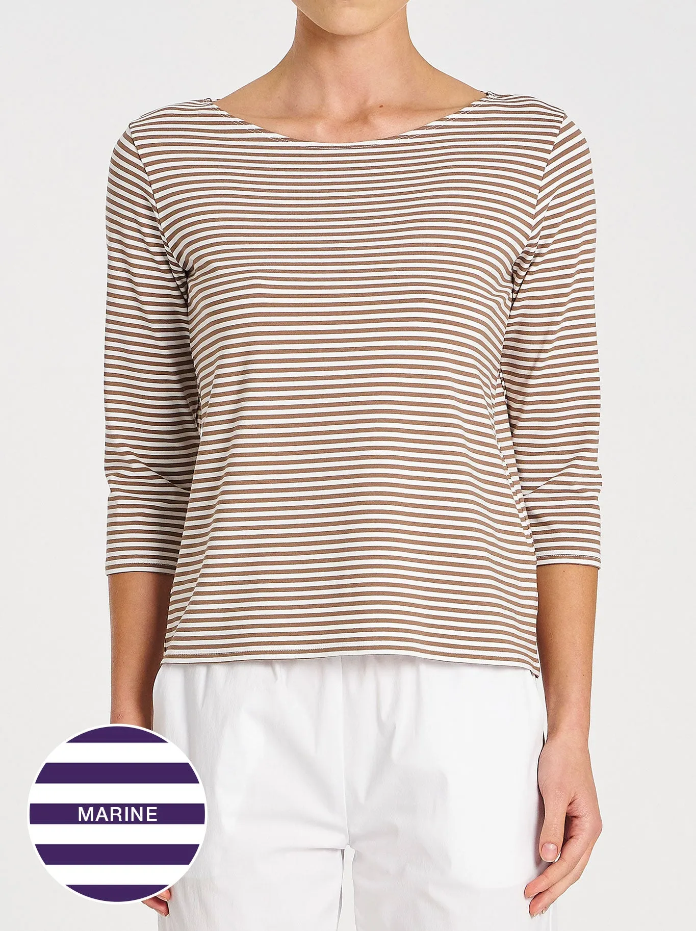 MELA PURDIE RELAXED BOATNECK sold by ENNI product image thumbnail 4