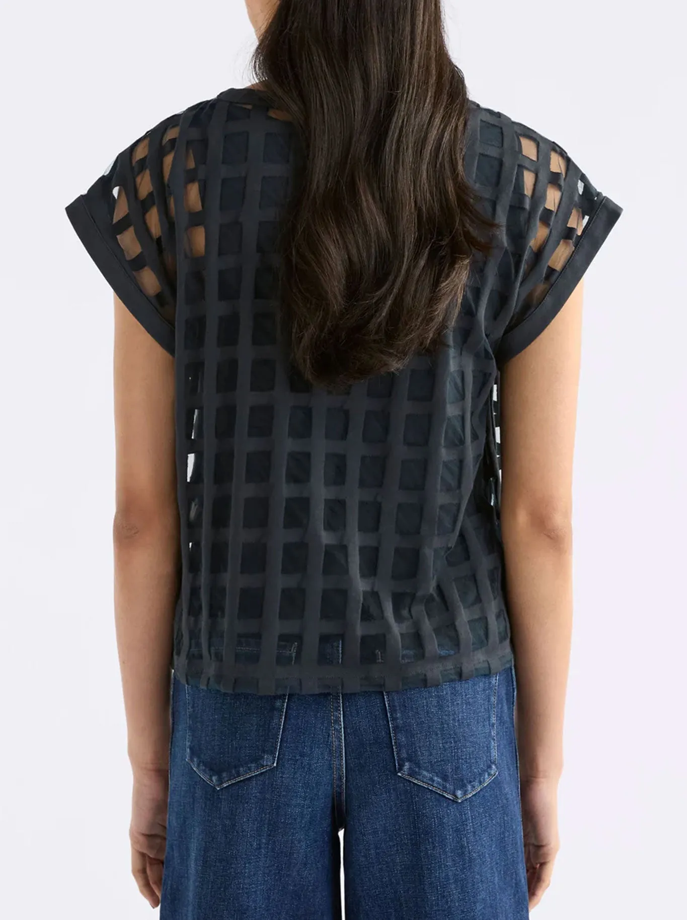 ELK GRID BURNOUT TOP sold by ENNI product image thumbnail 4