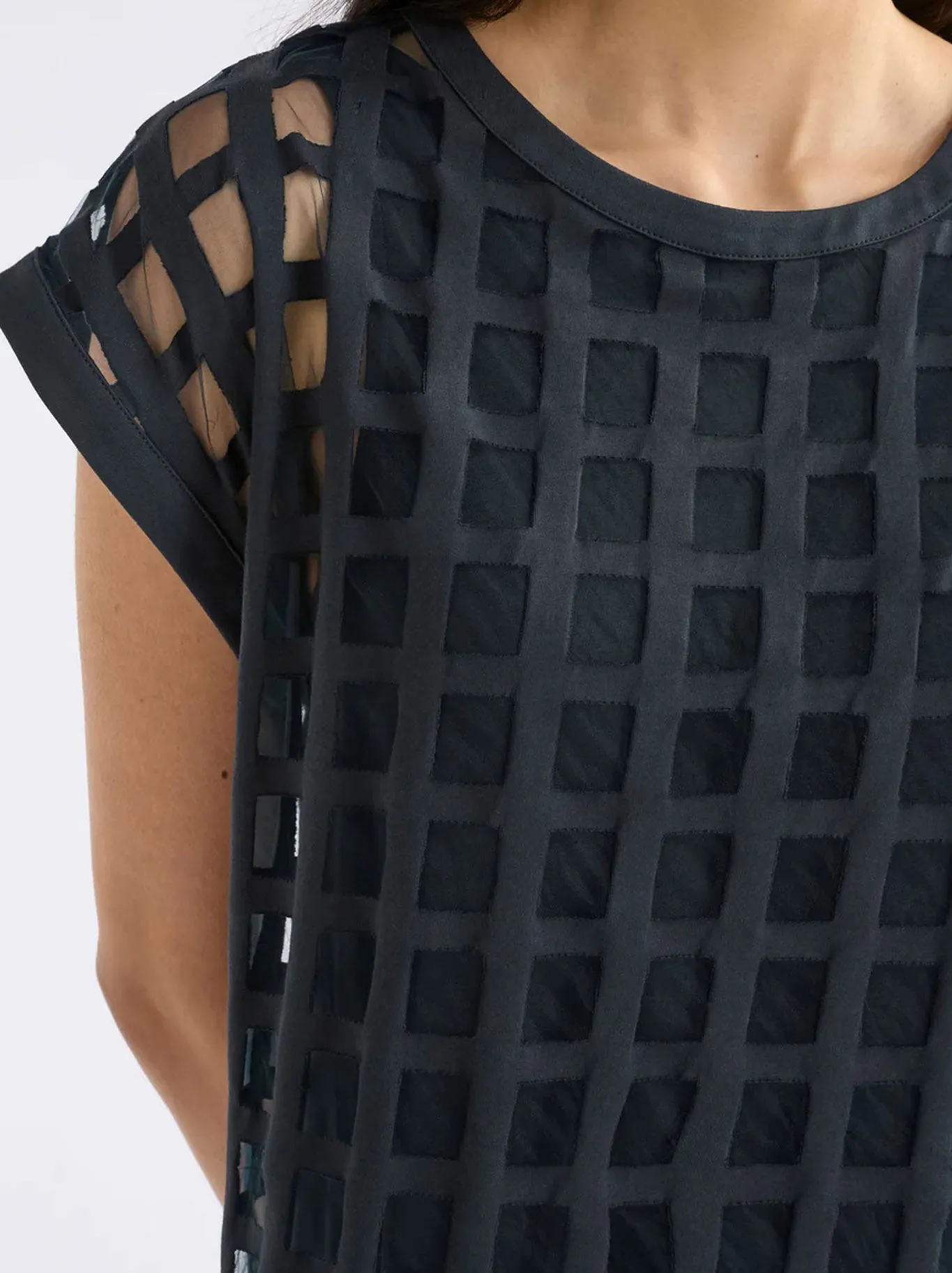 ELK GRID BURNOUT TOP sold by ENNI product image thumbnail 3