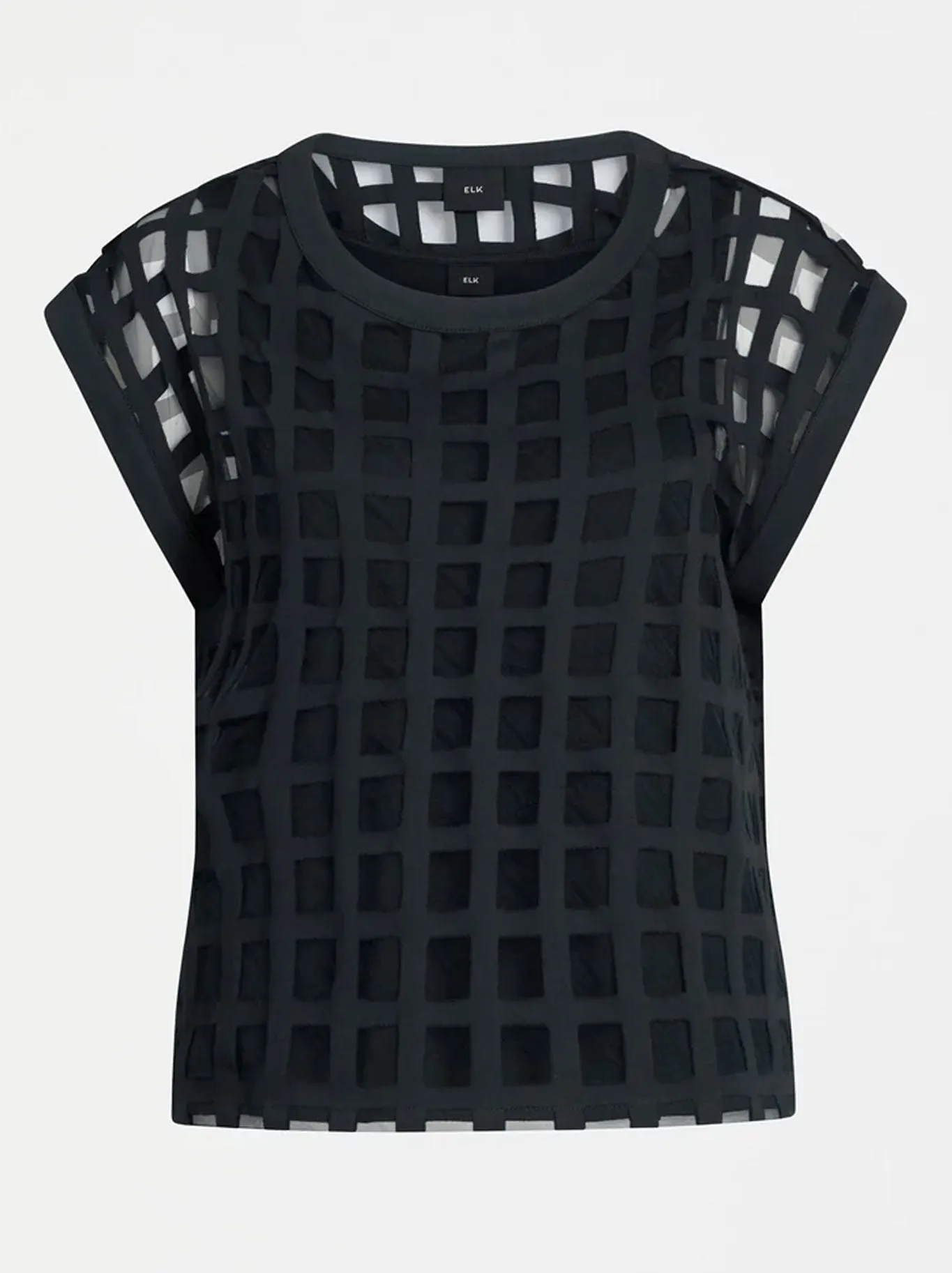 ELK GRID BURNOUT TOP sold by ENNI product image thumbnail 2