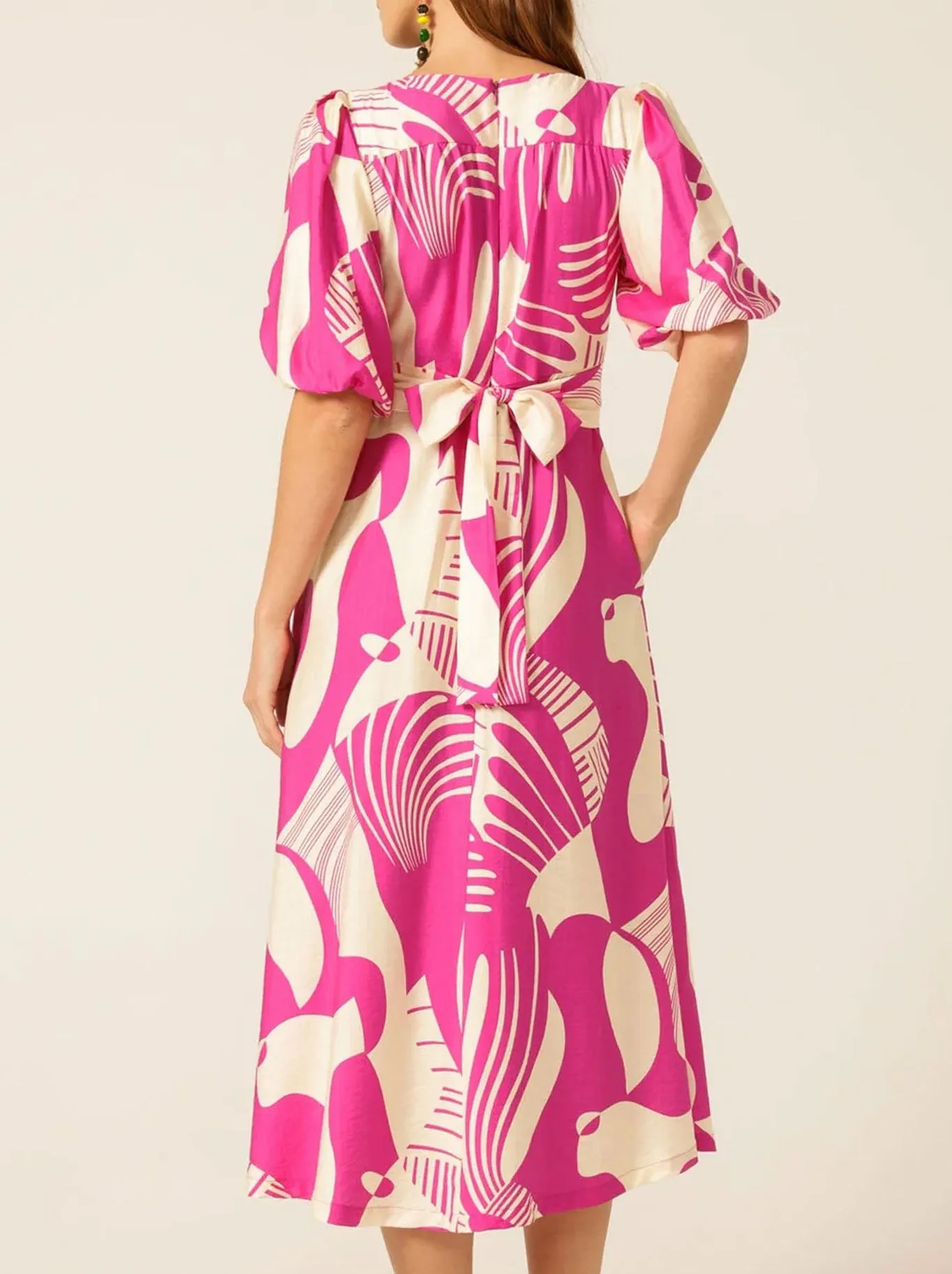 SACHA DRAKE PALOMA TWIST DRESS sold by ENNI product image thumbnail 4