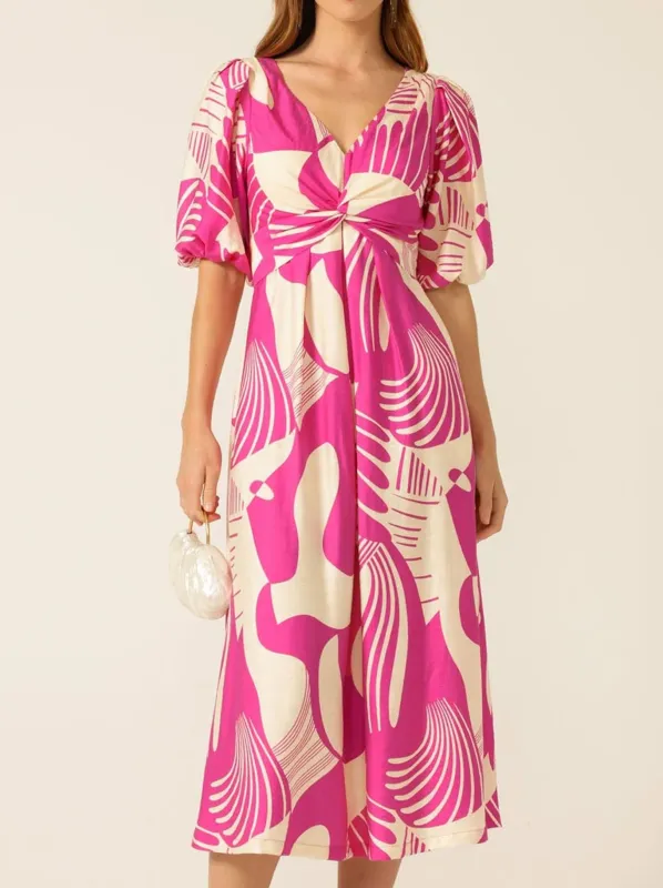 SACHA DRAKE PALOMA TWIST DRESS sold by ENNI