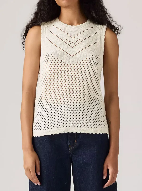 LEVI'S ADRIENNE CROCHET TANK sold by ENNI