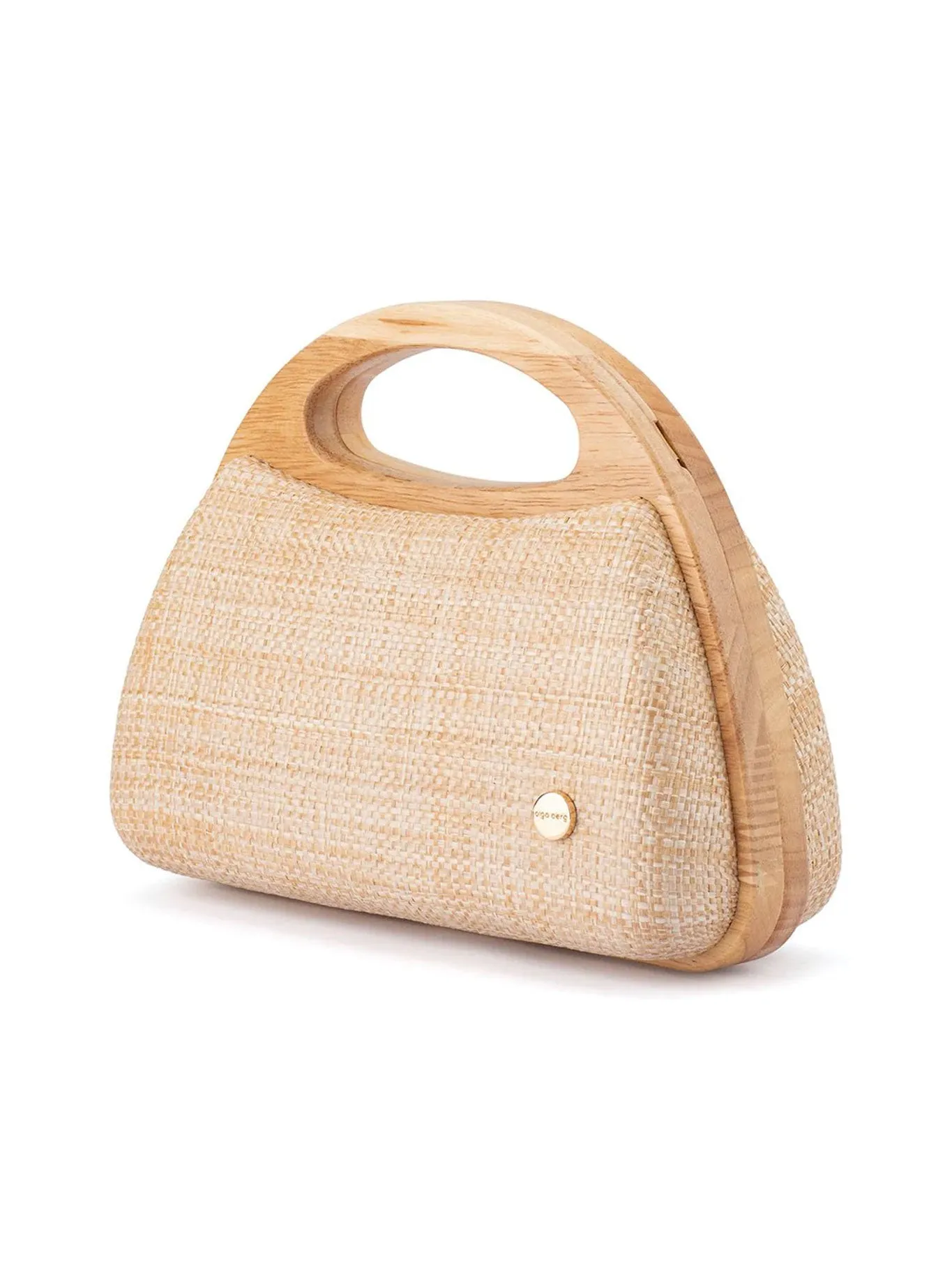 OLGA BERG SARAH WOODEN BAG sold by ENNI product image thumbnail 4