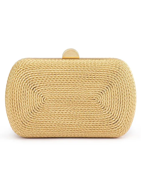 OLGA BERG MARTINA ROPE CLUTCH sold by ENNI