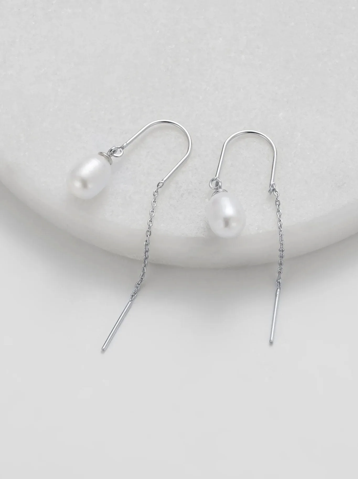 ZAFINO TALIA THREAD EARRING sold by ENNI