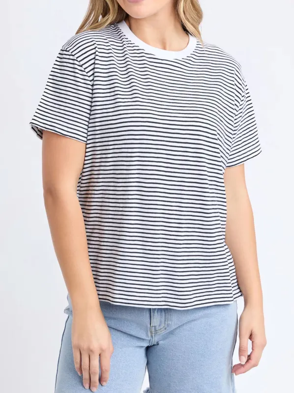 FOXWOOD HUTCH STRIPE TEE sold by ENNI