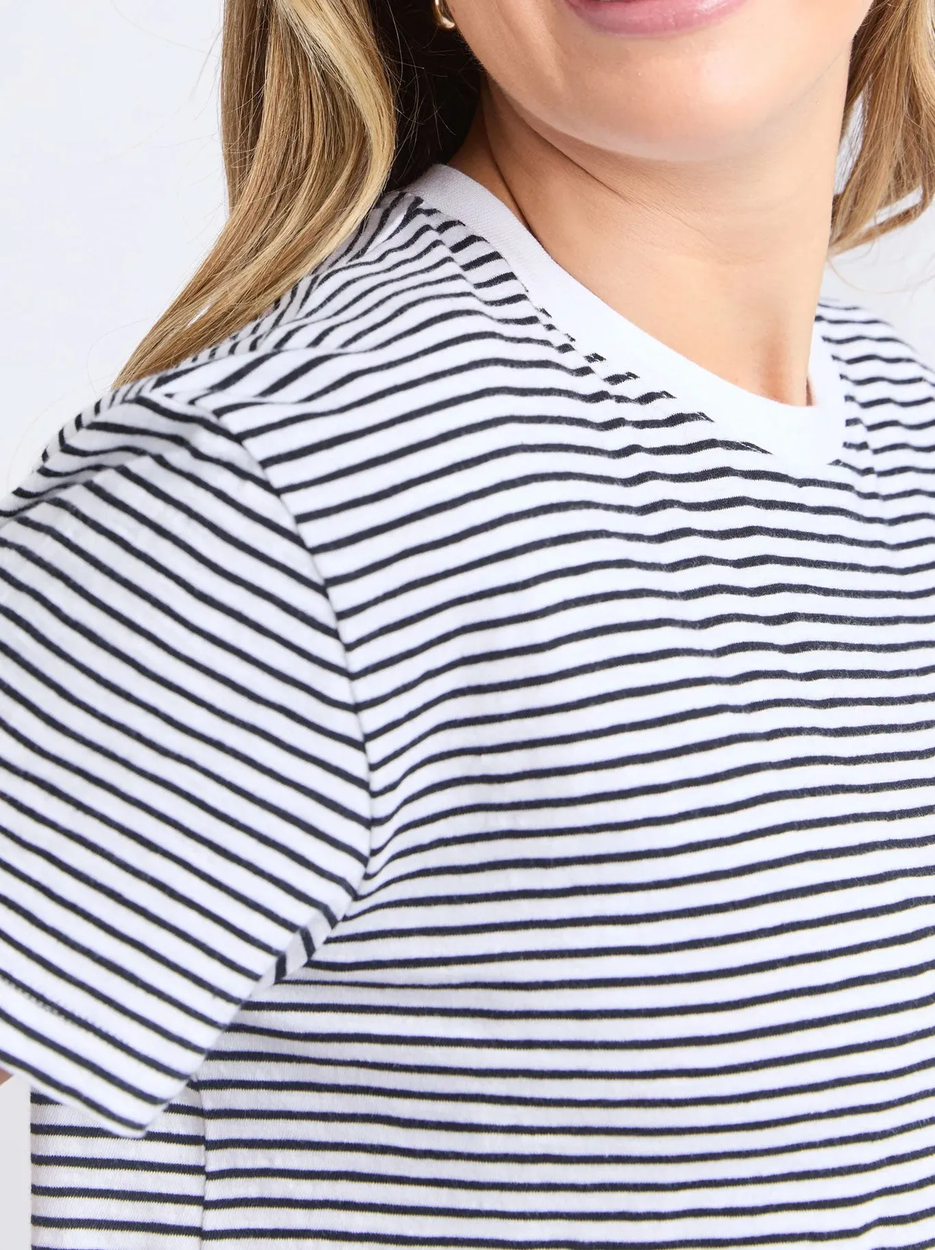 FOXWOOD HUTCH STRIPE TEE sold by ENNI product image thumbnail 3