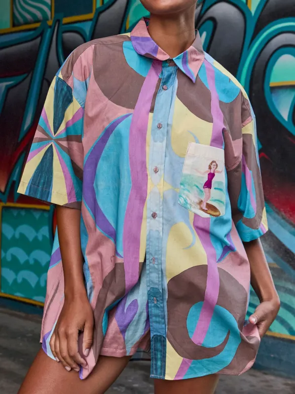 CIRCULAR BY M.A DAINTY LILI SHIRT made by ENNI