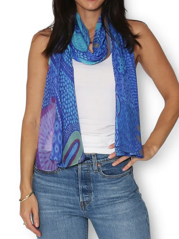 THE ARTISTS LABEL NATURES WONDERS SCARF sold by ENNI