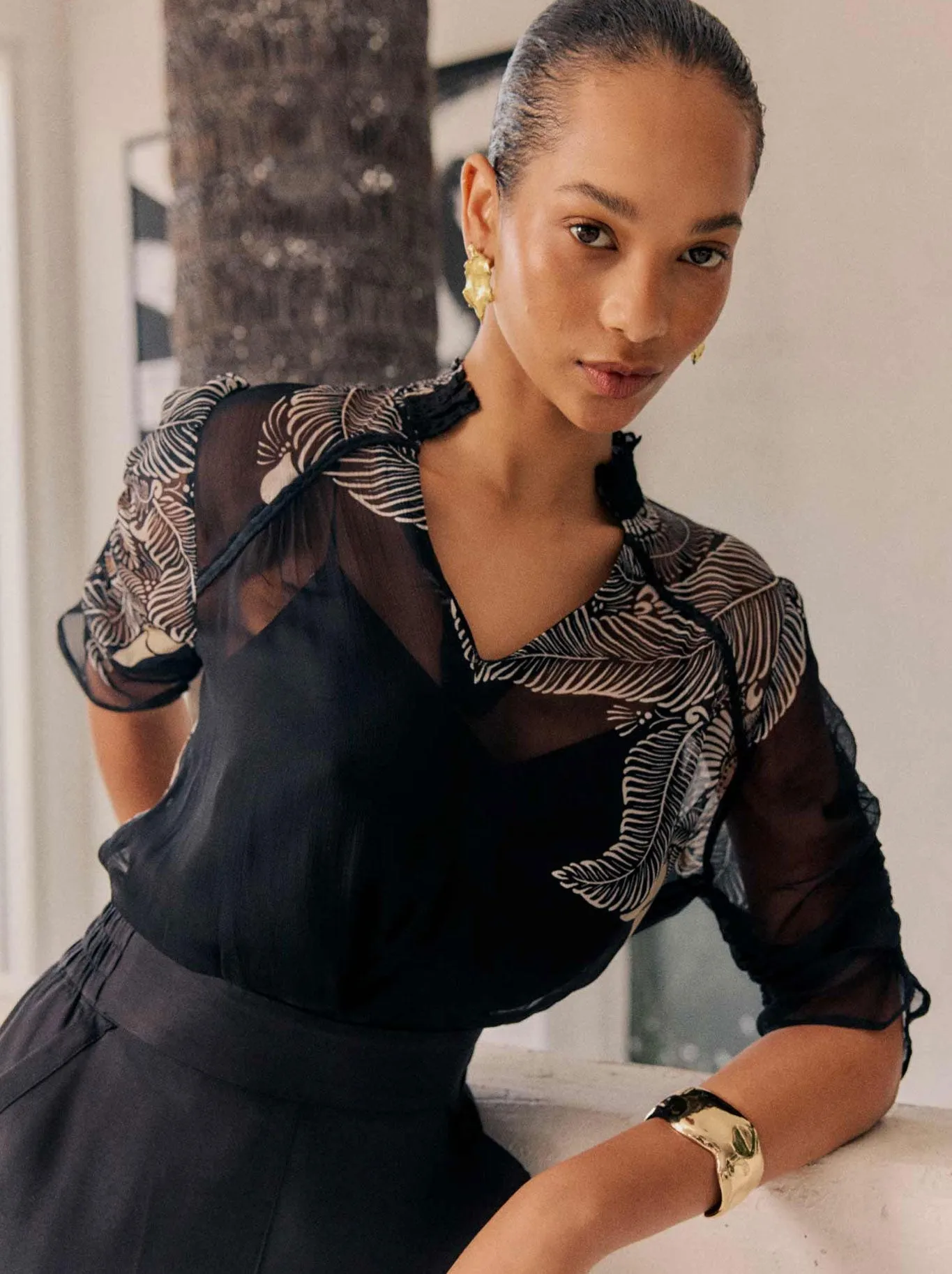 ONCE WAS SAMIRA BLOUSE sold by ENNI product image thumbnail 4