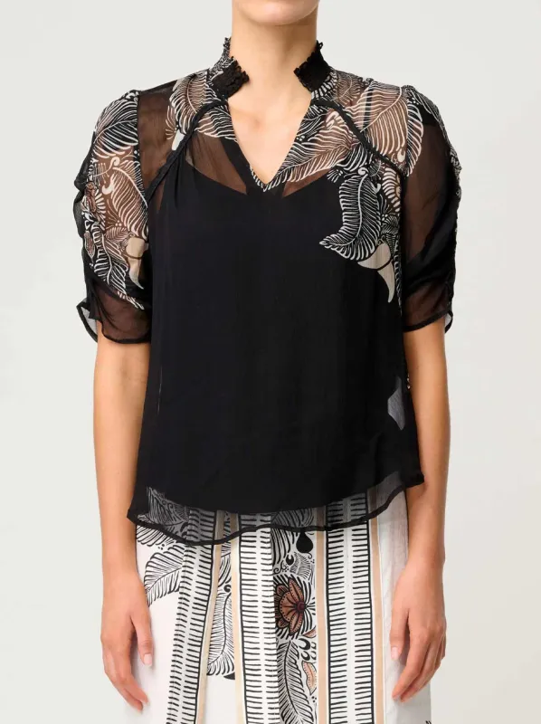 ONCE WAS SAMIRA BLOUSE sold by ENNI