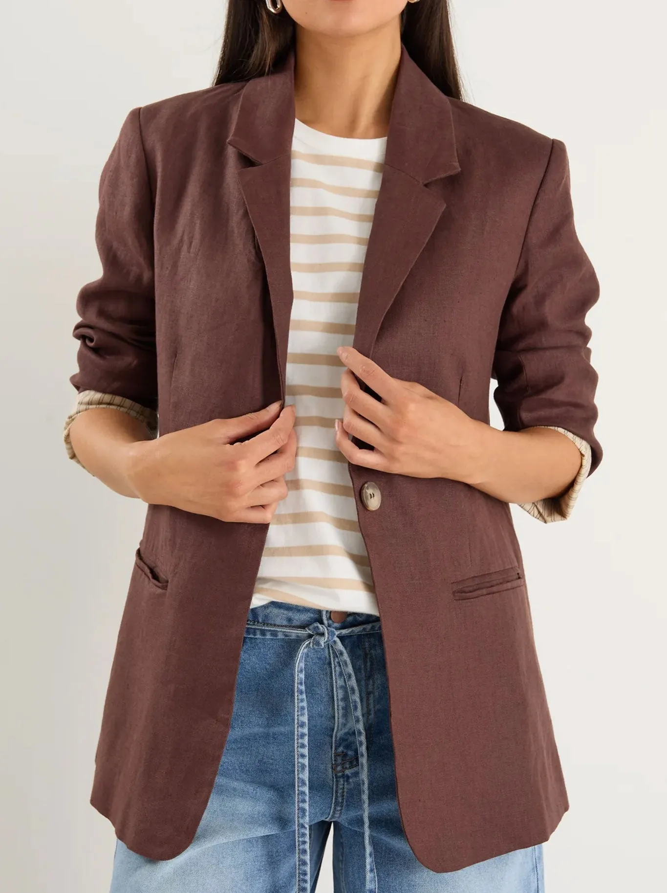 RE:UNION THE LABEL ATLANTIC BLAZER sold by ENNI