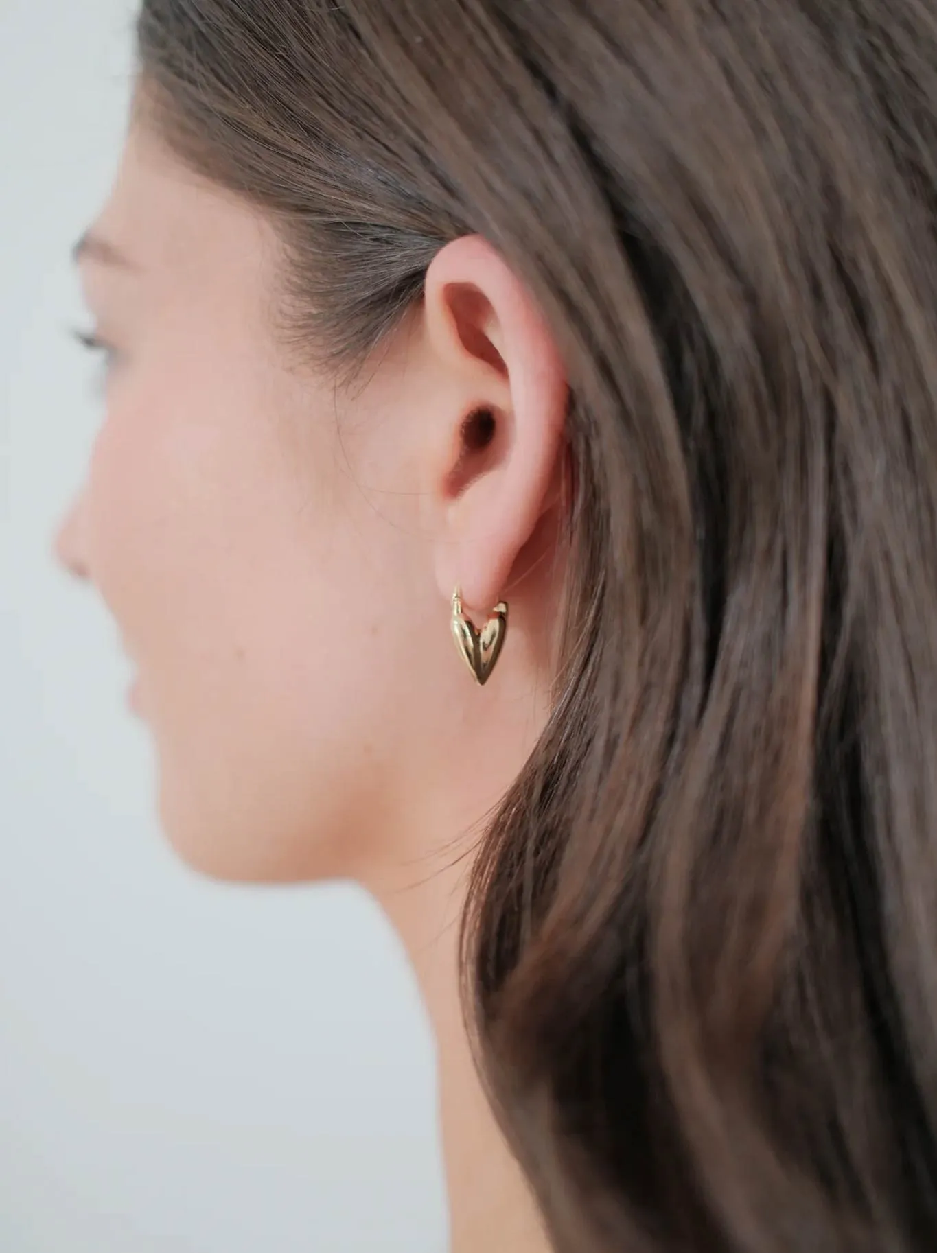 ZAFINO JESS HEART HOOP sold by ENNI product image thumbnail 2