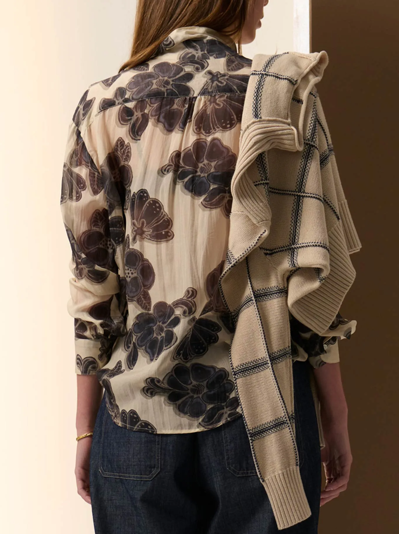 POL AMARA SILK SHIRT sold by ENNI product image thumbnail 4