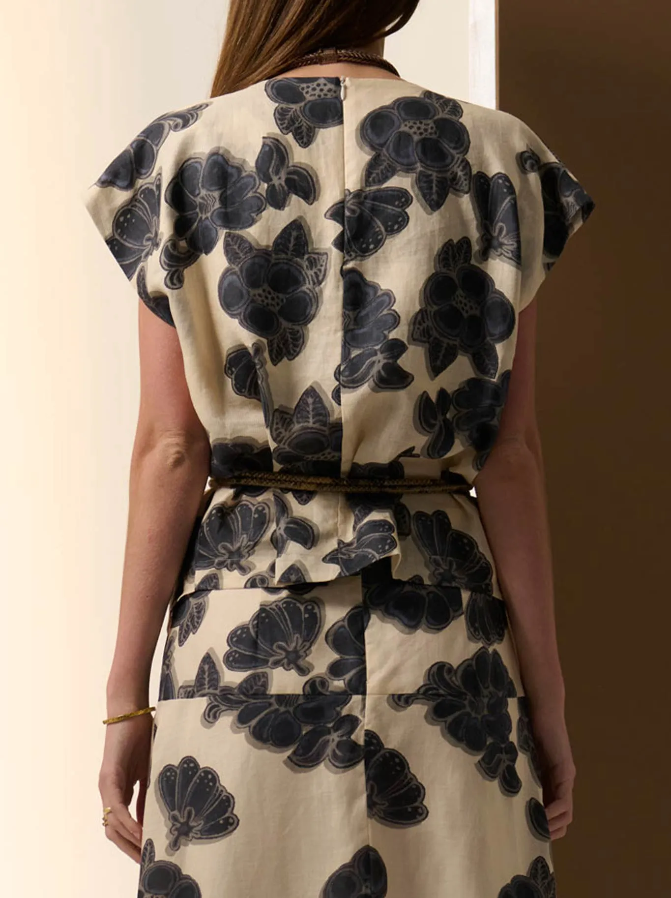 POL AMARA DRAPED TOP sold by ENNI product image thumbnail 4