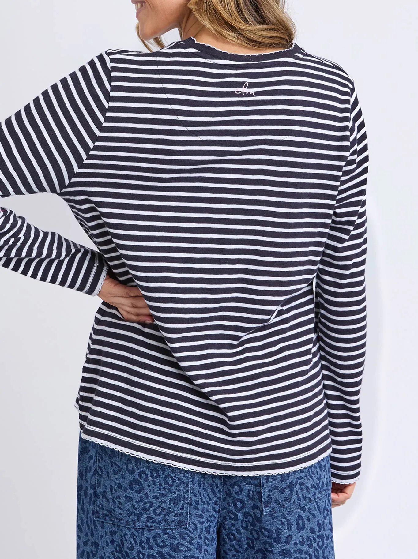 ELM DREA LONG SLEEVE TEE sold by ENNI product image thumbnail 4