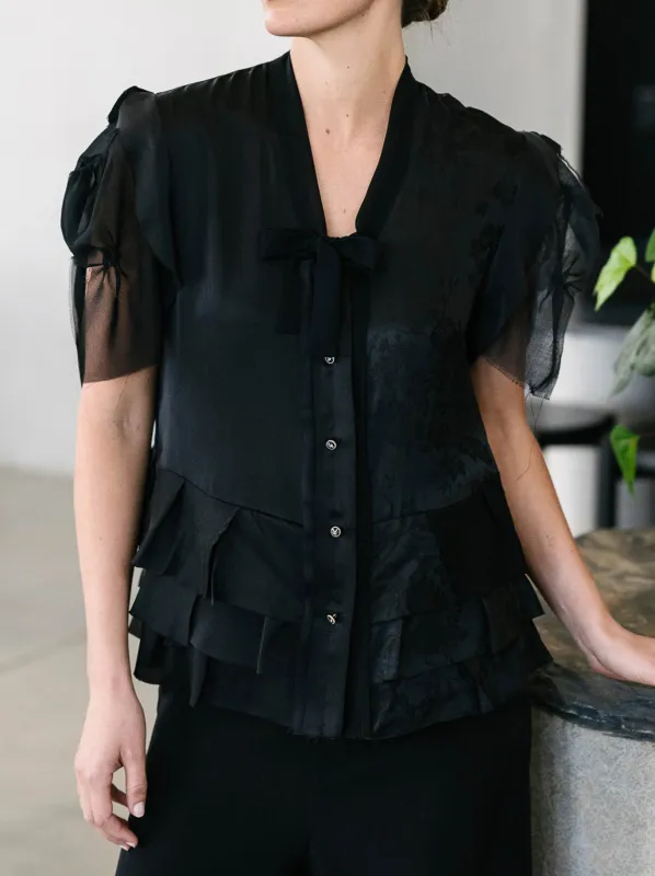 M.A DAINTY MAGGIE TOP sold by ENNI