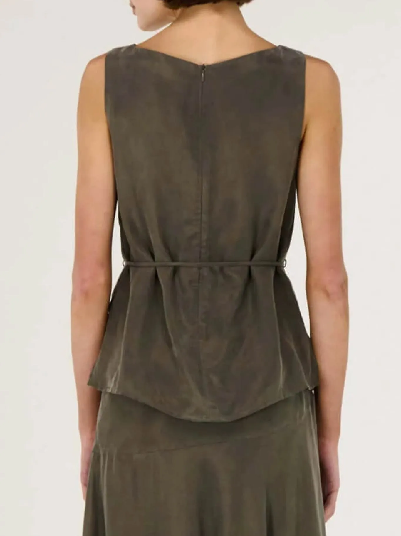 STAPLE THE LABEL STEVIE WAIST TIE TOP sold by ENNI product image thumbnail 3