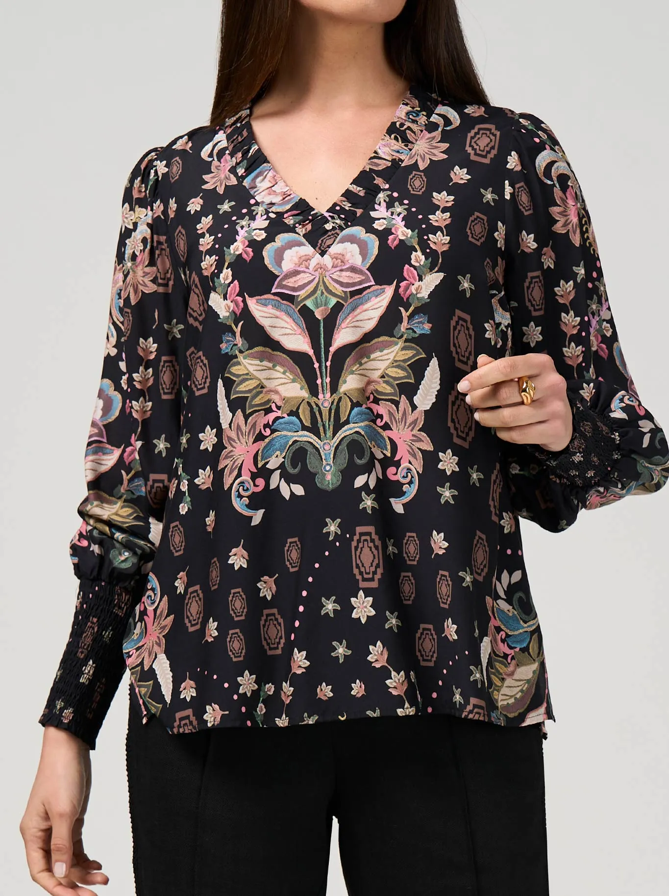 LOOBIE'S STORY ANTIONETTE BLOUSE sold by ENNI