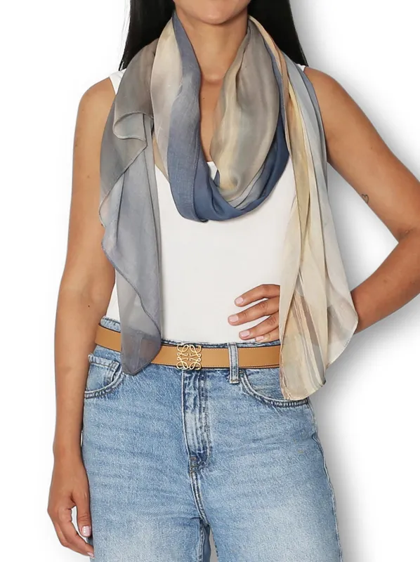 THE ARTISTS LABEL ANNA BAY SUNSET SCARF sold by ENNI