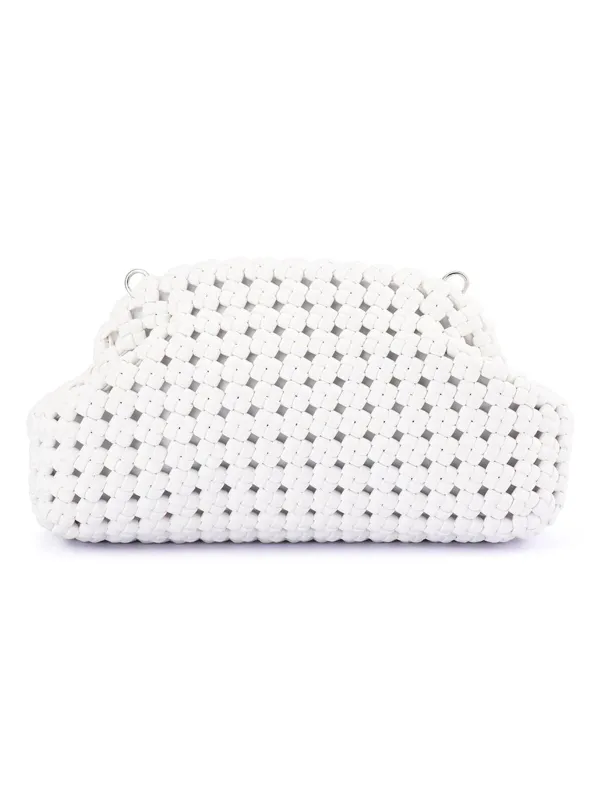 OLGA BERG EVERLY HAND WOVEN CLUTCH sold by ENNI