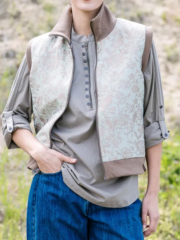 M.A DAINTY WEEKENDER VEST made by ENNI