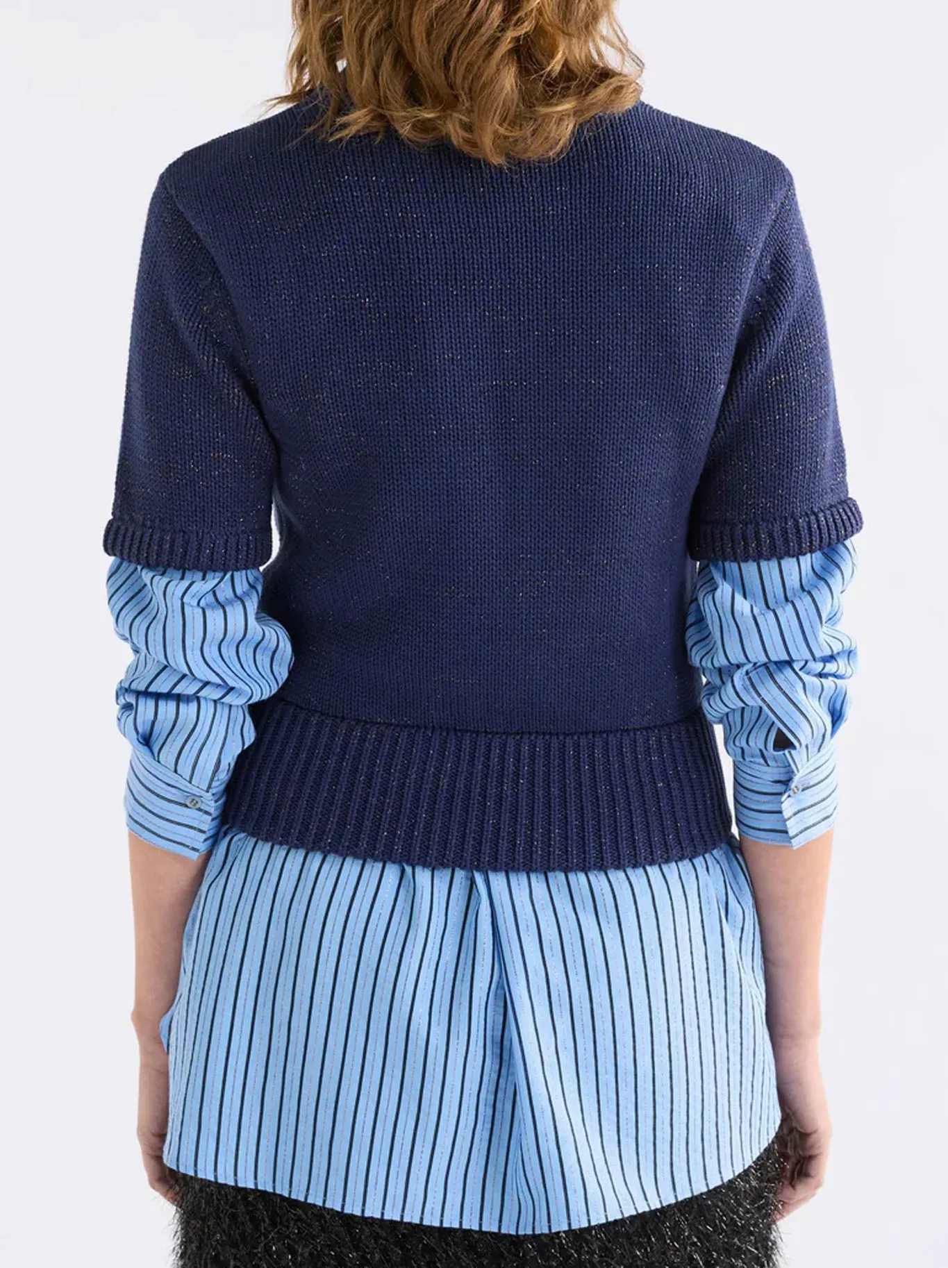 ELK LUFT LUREX KNIT TOP sold by ENNI product image thumbnail 4