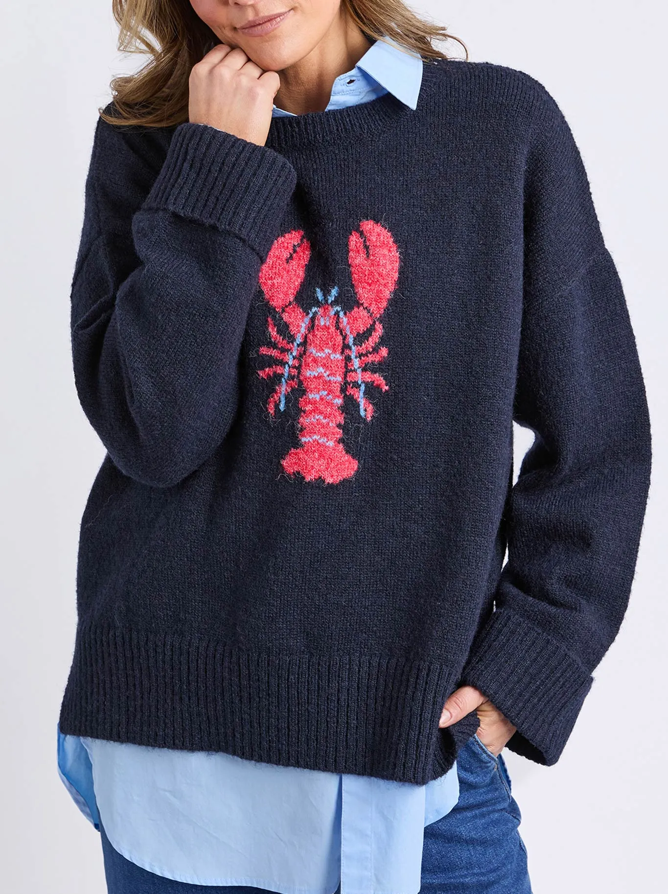 ELM LOBSTER INTERSAID KNIT sold by ENNI