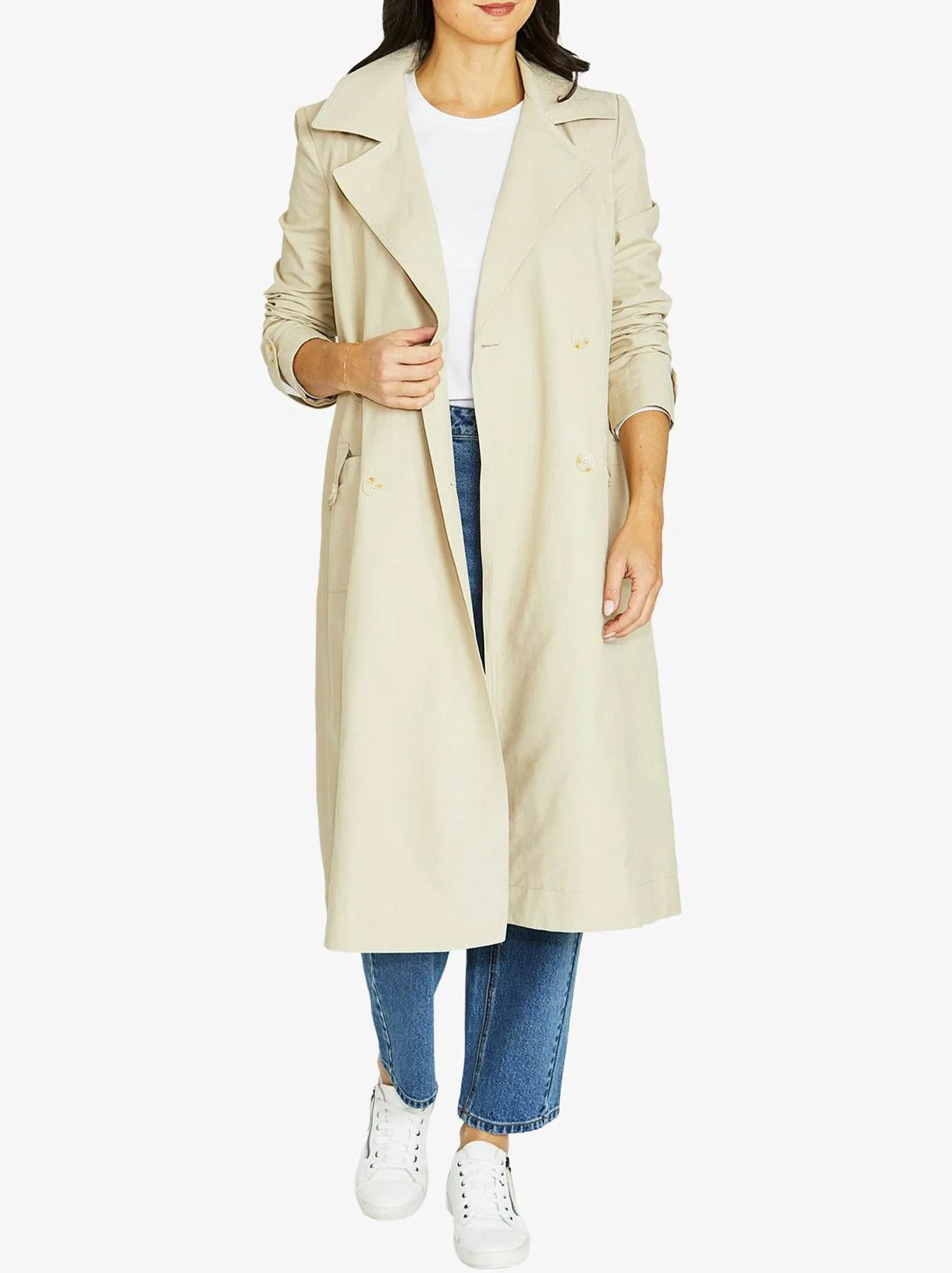 JUMP GATHER BACK TRENCH sold by ENNI product image thumbnail 2