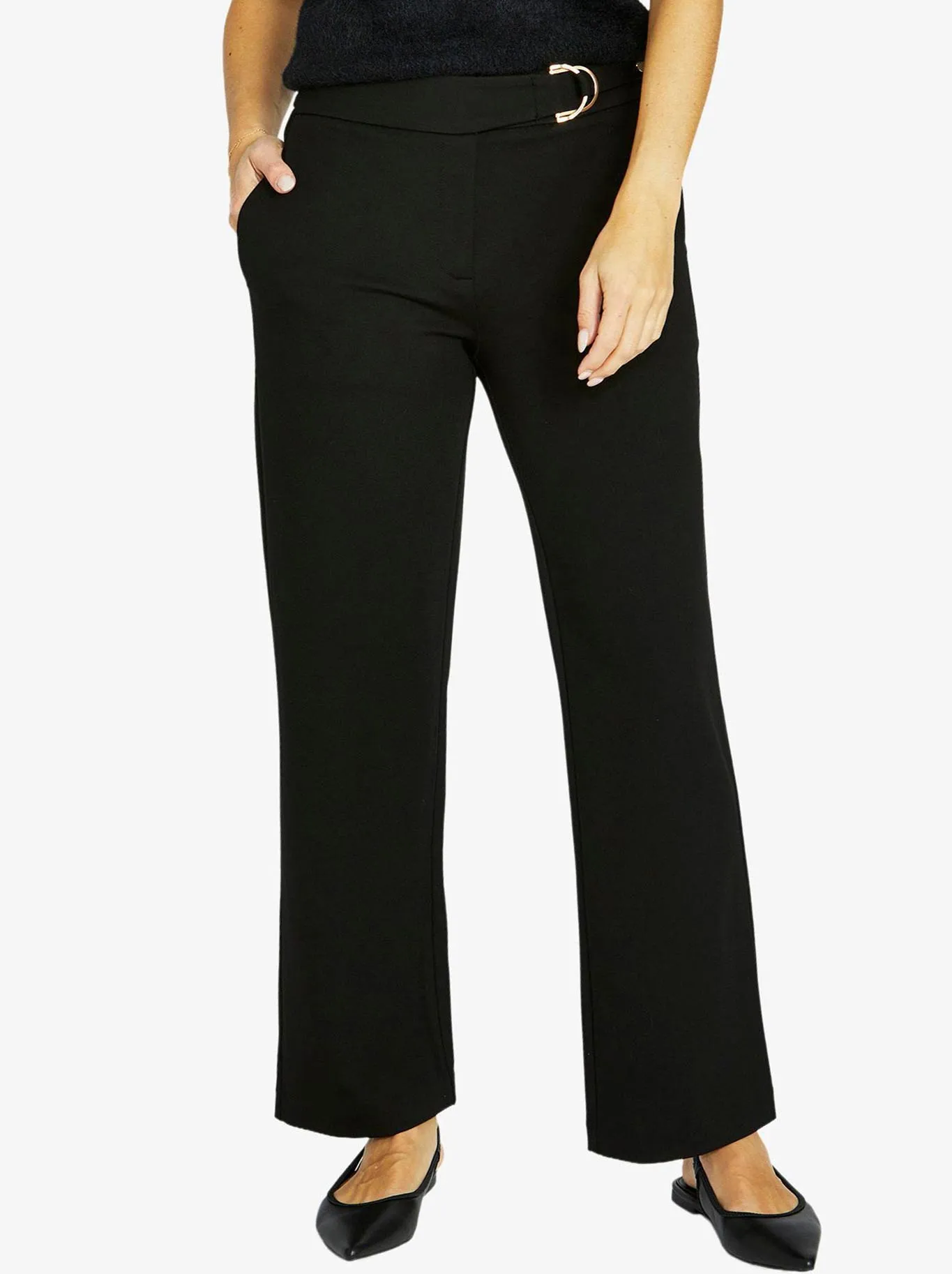 JUMP BELTED PONTE PANT sold by ENNI