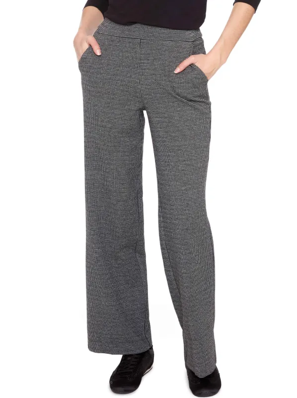 UP! KNIT WIDE LEG FULL LENGTH PANT made by ENNI