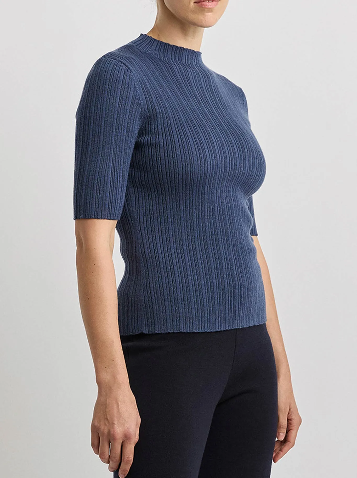 TOORALLIE VARIEGATED RIB TOP sold by ENNI product image thumbnail 2