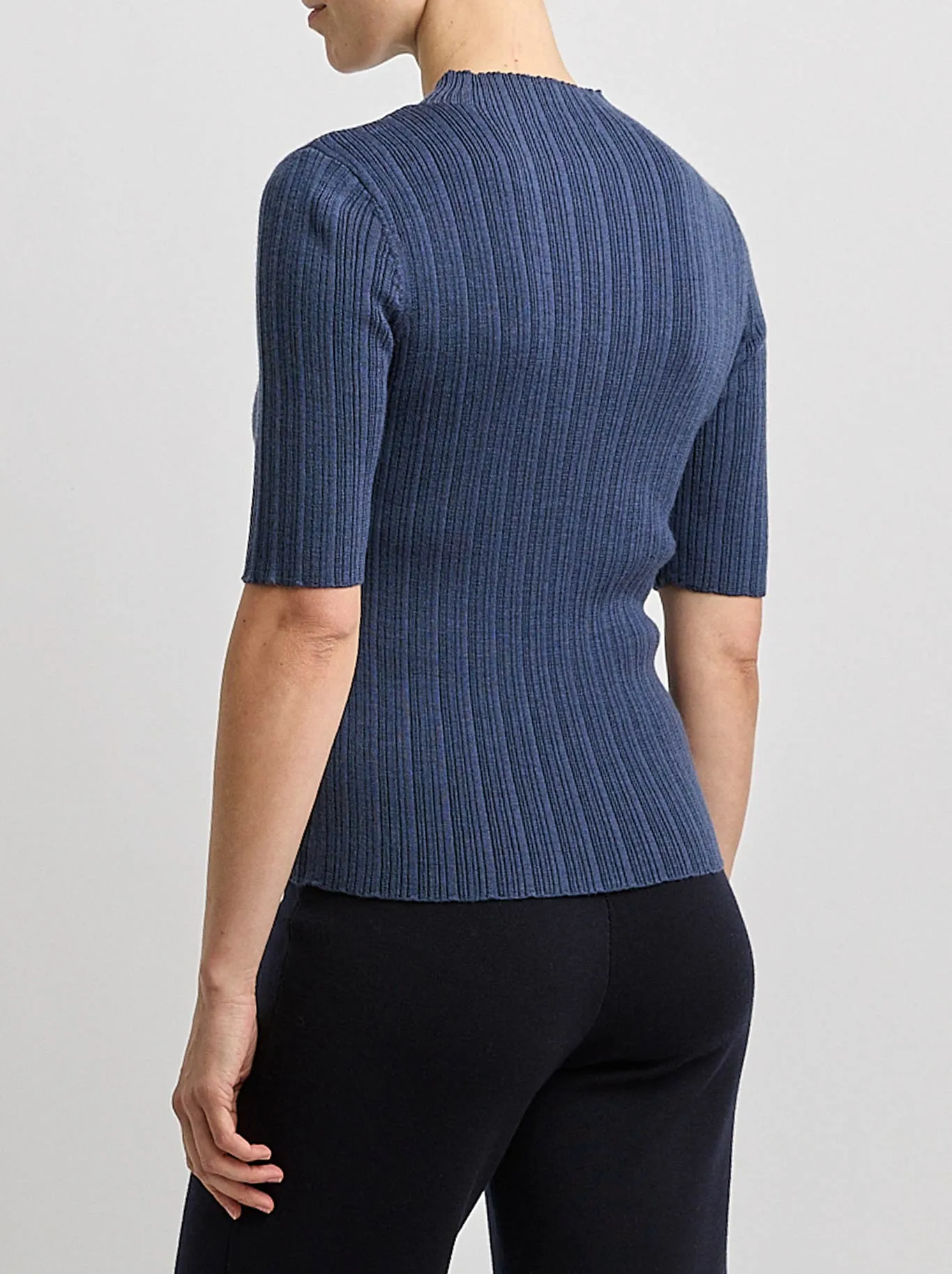 TOORALLIE VARIEGATED RIB TOP sold by ENNI product image thumbnail 4