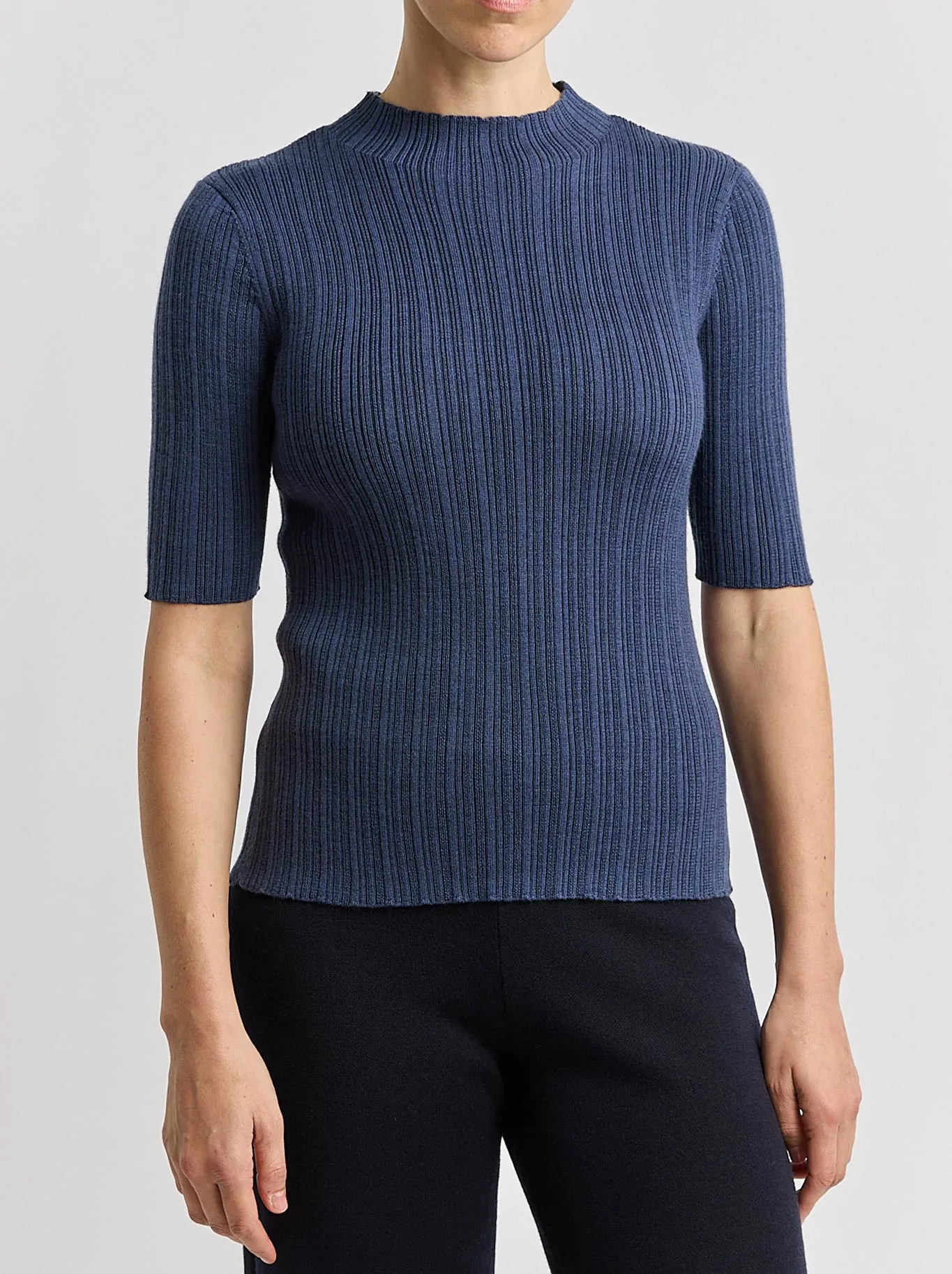 TOORALLIE VARIEGATED RIB TOP sold by ENNI