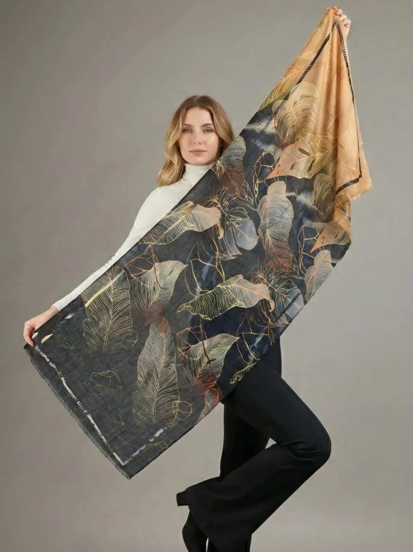 THE SCARF COMPANY BESS WOOL SCARF sold by ENNI product image thumbnail 3