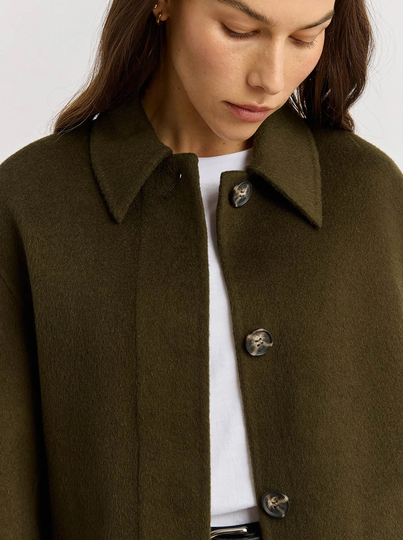 TOORALLIE BUTTON FRONT WOOL JACKET sold by ENNI product image thumbnail 3