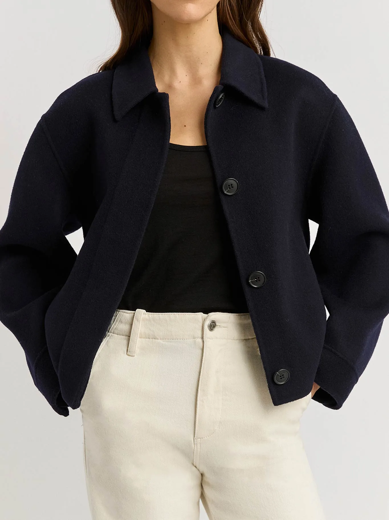 TOORALLIE BUTTON FRONT WOOL JACKET sold by ENNI product image thumbnail 5