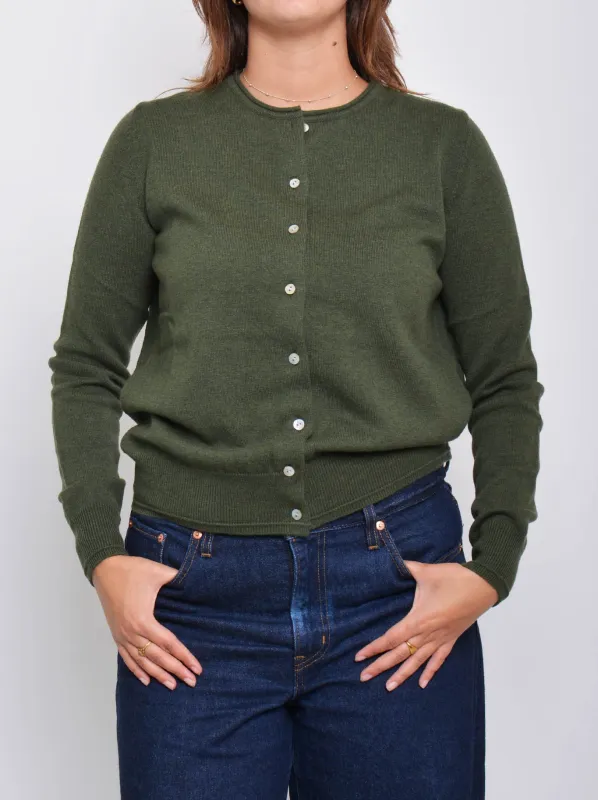 JAMES MELBOURNE PERFECT LITTLE CARDI made by ENNI
